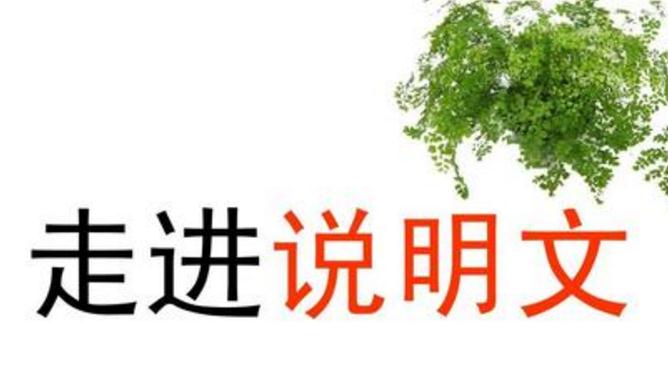 說明文的特點三要素_如何閱讀分析說明文