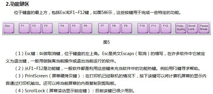 認識電腦鍵盤